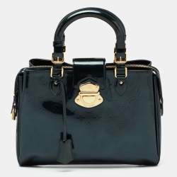 Pre Owned حقيبة لوي فيتون ميلروز أفينيو مونوغرامي أزرق مخضر