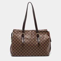 Pre Owned Louis Vuitton Damier Ebene Canvas Chelsea Bag