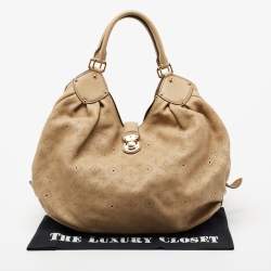 مملوكة مسبقًا حقيبة لوي فيتون حرف أل جلد ماهينا مونوغرامي بيج 