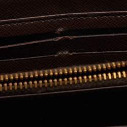 Pre Owned محفظة لوي فيتون كانفاس دامييه إيبين بسحاب