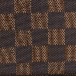 Pre Owned محفظة لوي فيتون كانفاس دامييه إيبين بسحاب