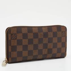 Pre Owned محفظة لوي فيتون كانفاس دامييه إيبين بسحاب
