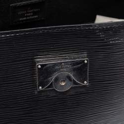 Pre Owned Louis Vuitton Black Epi Leather Cluny BB Bag