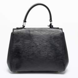 Pre Owned Louis Vuitton Black Epi Leather Cluny BB Bag