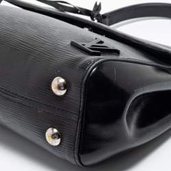 Pre Owned Louis Vuitton Black Epi Leather Cluny BB Bag