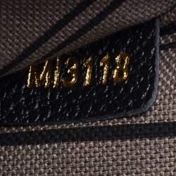 مملوكة مسبقًا حقيبة صغيرة لوي فيتون ميتيس جلد إمبرينت أسود