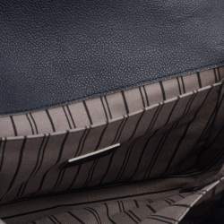 مملوكة مسبقًا حقيبة صغيرة لوي فيتون ميتيس جلد إمبرينت أسود