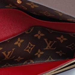 Pre Owned Louis Vuitton Monogram Canvas Emilie Wallet