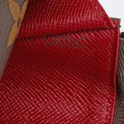 Pre Owned Louis Vuitton Monogram Canvas Emilie Wallet