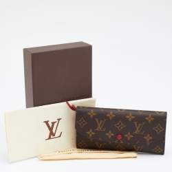 Pre Owned Louis Vuitton Monogram Canvas Emilie Wallet
