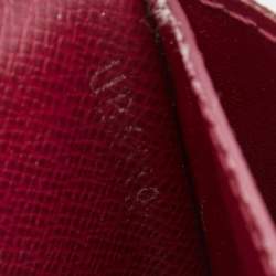 Pre Owned محفظة عملات لوي فيتون روزالين جلد وكانفاس أورورا مونوغرامي