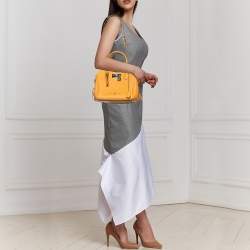 Louis Vuitton, Milla PM Saffron Bag, saffron grained vea…