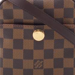 Pre Owned Louis Vuitton Damier Ebene Canvas Rift Bag