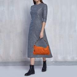 Louis Vuitton Orange Monogram Suede Limited Edition Onatah PM Bag