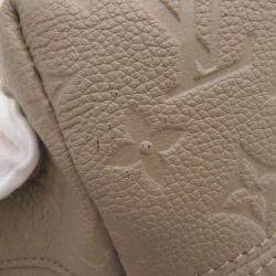 مملوكة مسبقًا Louis Vuitton Beige Monogram Empreinte Leather Montsouris PM Backpack 