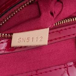 Pre Owned Louis Vuitton Indian Rose Monogram Vernis Catalina BB Bag