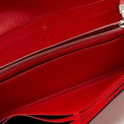 Louis Vuitton Coquelicot Epi Leather Sarah Wallet