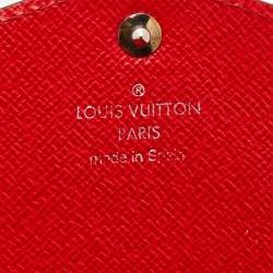 Louis Vuitton Coquelicot Epi Leather Sarah Wallet
