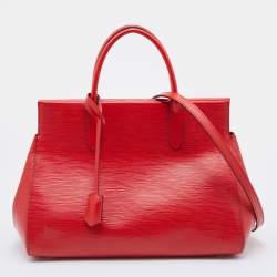 Louis Vuitton Coquelicot Epi Leather Marly MM Bag