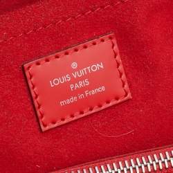 Pre Owned Louis Vuitton Coquelicot Epi Leather Marly MM Bag