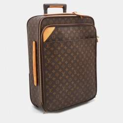 Pre Owned Louis Vuitton Monogram Canvas Business Pegase Legere 55 Luggage