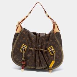 Louis Vuitton Brown Perforated Leather Arabesque Bag Charm Louis Vuitton