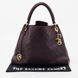 Pre Owned Louis Vuitton Aube Monogram Empreinte Leather Artsy Tote Bag