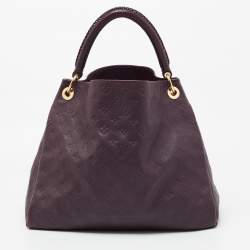 Pre Owned Louis Vuitton Aube Monogram Empreinte Leather Artsy Tote Bag