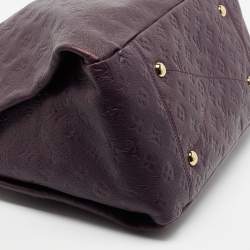 Pre Owned Louis Vuitton Aube Monogram Empreinte Leather Artsy Tote Bag