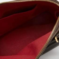 Pre Owned Louis Vuitton Damier Ebene Canvas Alma BB Bag