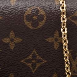 Pre Owned Louis Vuitton Monogram Canvas Felicie Pochette Bag