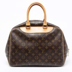 Pre Owned Louis Vuitton Monogram Canvas Deauville Bag