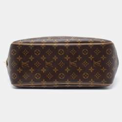 Pre Owned Louis Vuitton Monogram Canvas Deauville Bag