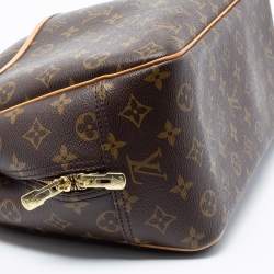Pre Owned Louis Vuitton Monogram Canvas Deauville Bag