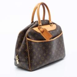 Pre Owned Louis Vuitton Monogram Canvas Deauville Bag