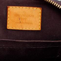 Pre Owned Louis Vuitton Amarante Monogram Vernis Alma BB Bag