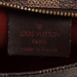 مملوكة مسبقًا حقيبة صغيرة بأكسسوارات لوي فيتون نافونا كانفاس دامييه إيبين