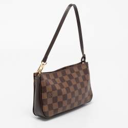 مملوكة مسبقًا حقيبة صغيرة بأكسسوارات لوي فيتون نافونا كانفاس دامييه إيبين