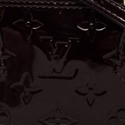 Pre Owned Louis Vuitton Amarante Monogram Vernis Alma BB Bag