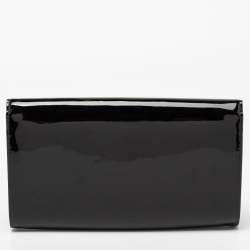 مملوكة مسبقًا Louis Vuitton Black Vernis Leather Louise Clutch