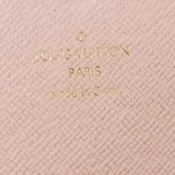 Pre Owned Louis Vuitton Damier Ebene Canvas Sarah Wallet