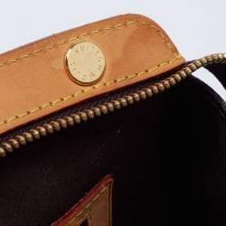Pre Owned Louis Vuitton Amarante Monogram Vernis Brea MM Bag