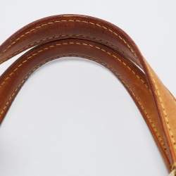Pre Owned Louis Vuitton Amarante Monogram Vernis Brea MM Bag