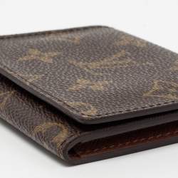 مملوكة مسبقًا Louis Vuitton Monogram Canvas Enveloppe Carte de Visite Card Holder