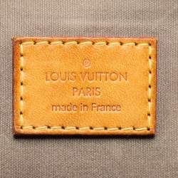 Pre Owned Louis Vuitton Vert Olive Monogram Vernis Leather Alma GM Bag