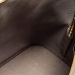 Pre Owned Louis Vuitton Vert Olive Monogram Vernis Leather Alma GM Bag