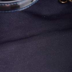 مملوكة مسبقًا Louis Vuitton Bleu Infini Monogram Vernis Wilshire MM Bag