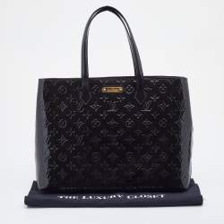 مملوكة مسبقًا Louis Vuitton Bleu Infini Monogram Vernis Wilshire MM Bag