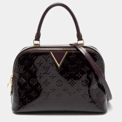 Louis Vuitton Amarante Monogram Vernis Patent Leather Melrose