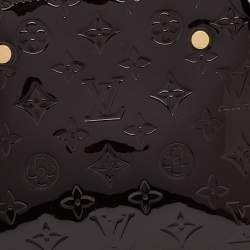 Pre Owned Louis Vuitton Amarante Monogram Vernis Montaigne BB Bag